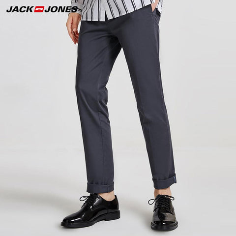 Jack & Jones Men's Spring & Summer Slim Fit Casual Pants |218314548