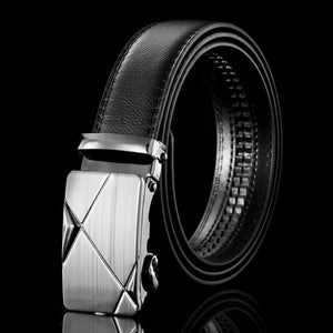 Mens Business Style Belt Leather Strap Male Belt Automatic Buckle Belts For Men Top Quality Girdle Belts For Jeans