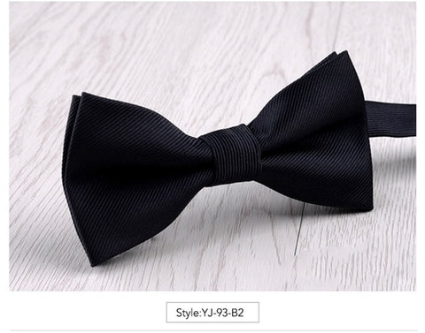 Mens Bowtie Butterfly Knot Man Accessories Luxurious Bow Ties for Men Black Cravat Formal Commercial Suit Wedding Gifts Ties