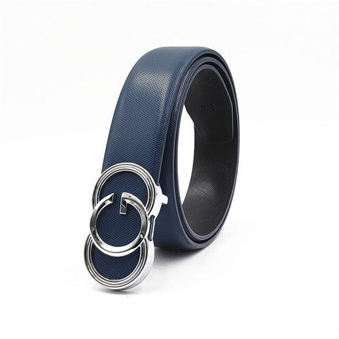 Black  Belts for Men Women Smooth Buckle Designer Luxury Straps 2019 New Belt