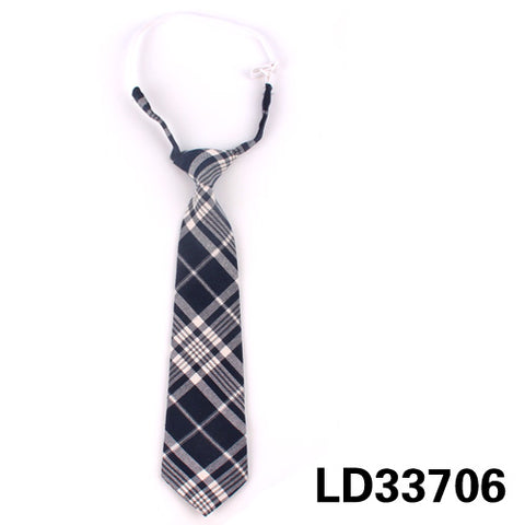 Fashion Women Neck Tie for Christmas Cotton Boys Girls Ties Slim Plaid Necktie For Gifts Casual Novelty Tie Rubber Neckties