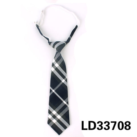 Fashion Women Neck Tie for Christmas Cotton Boys Girls Ties Slim Plaid Necktie For Gifts Casual Novelty Tie Rubber Neckties