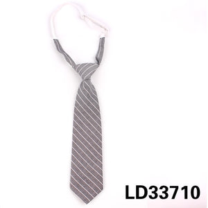 Fashion Women Neck Tie for Christmas Cotton Boys Girls Ties Slim Plaid Necktie For Gifts Casual Novelty Tie Rubber Neckties