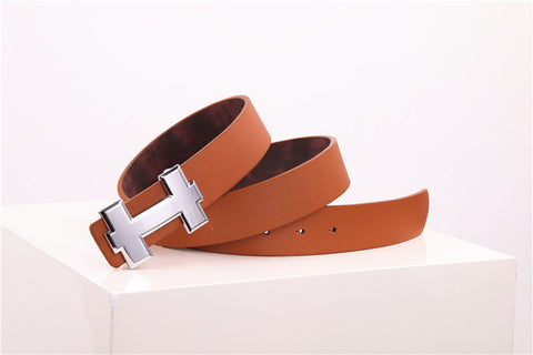 Luxury Designer H Brand Designer Belts Men High Quality Male PU Leather Women Belt Buckle Strap for Jeans Black size 105cm