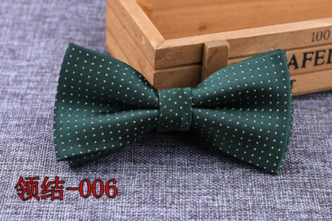 Brand New 100% Microfiber Bowtie Woven Dot Checked Stripped Bow Tie Butterfly Wedding Dress Mens Formal Dot Dog Butterfly Blue