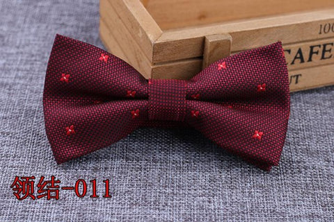 Brand New 100% Microfiber Bowtie Woven Dot Checked Stripped Bow Tie Butterfly Wedding Dress Mens Formal Dot Dog Butterfly Blue