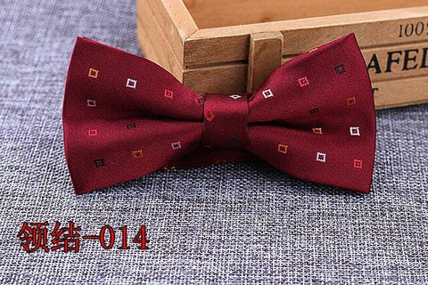 Brand New 100% Microfiber Bowtie Woven Dot Checked Stripped Bow Tie Butterfly Wedding Dress Mens Formal Dot Dog Butterfly Blue