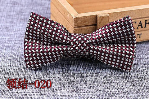 Brand New 100% Microfiber Bowtie Woven Dot Checked Stripped Bow Tie Butterfly Wedding Dress Mens Formal Dot Dog Butterfly Blue