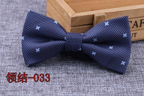 Brand New 100% Microfiber Bowtie Woven Dot Checked Stripped Bow Tie Butterfly Wedding Dress Mens Formal Dot Dog Butterfly Blue