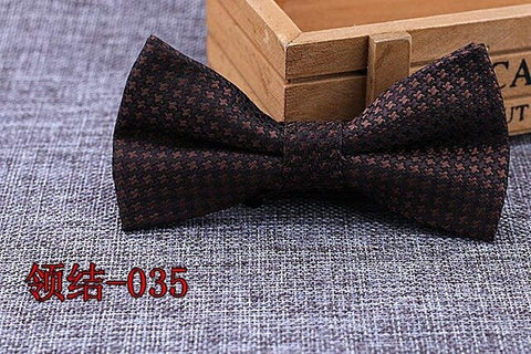 Brand New 100% Microfiber Bowtie Woven Dot Checked Stripped Bow Tie Butterfly Wedding Dress Mens Formal Dot Dog Butterfly Blue