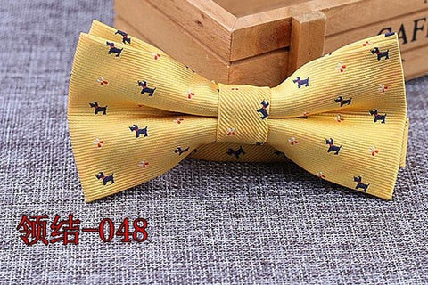 Brand New 100% Microfiber Bowtie Woven Dot Checked Stripped Bow Tie Butterfly Wedding Dress Mens Formal Dot Dog Butterfly Blue