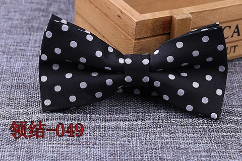 Brand New 100% Microfiber Bowtie Woven Dot Checked Stripped Bow Tie Butterfly Wedding Dress Mens Formal Dot Dog Butterfly Blue