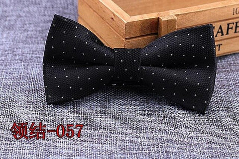 Brand New 100% Microfiber Bowtie Woven Dot Checked Stripped Bow Tie Butterfly Wedding Dress Mens Formal Dot Dog Butterfly Blue