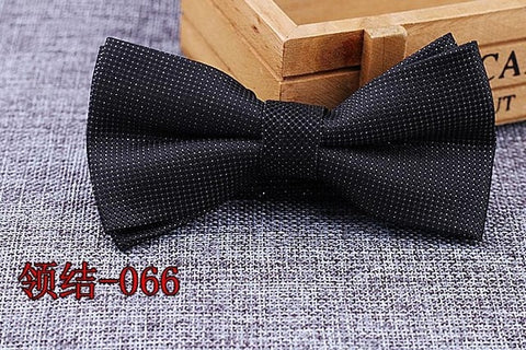 Brand New 100% Microfiber Bowtie Woven Dot Checked Stripped Bow Tie Butterfly Wedding Dress Mens Formal Dot Dog Butterfly Blue