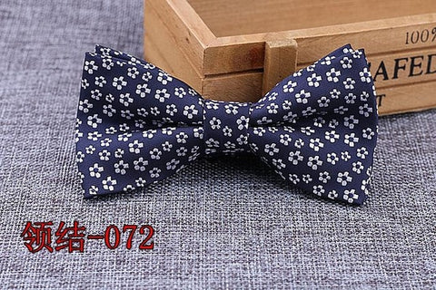 Brand New 100% Microfiber Bowtie Woven Dot Checked Stripped Bow Tie Butterfly Wedding Dress Mens Formal Dot Dog Butterfly Blue