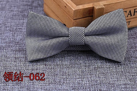 Brand New 100% Microfiber Bowtie Woven Dot Checked Stripped Bow Tie Butterfly Wedding Dress Mens Formal Dot Dog Butterfly Blue