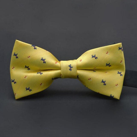 Men's Dress Suit Bow Tie  Male Fashion Polyester Silk Bow Tie Solid  Bow Ties Wedding Pardy Butterfly Bowtie 10 Colors