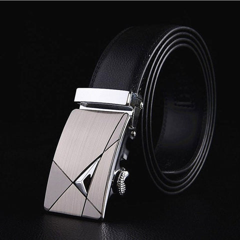 2019 New Male Designer Automatic Buckle Cowhide Leather men belt Famous Brand Belt Luxury belts for men Ceinture Homme