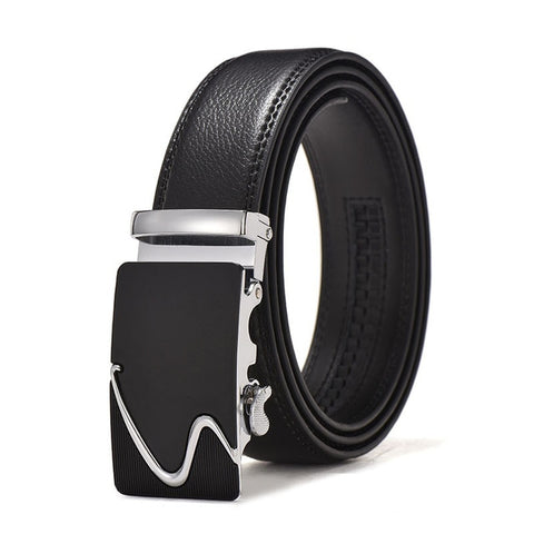 2019 New Male Designer Automatic Buckle Cowhide Leather men belt Famous Brand Belt Luxury belts for men Ceinture Homme