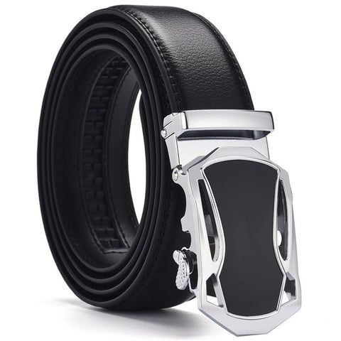 2019 New Male Designer Automatic Buckle Cowhide Leather men belt Famous Brand Belt Luxury belts for men Ceinture Homme