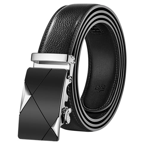 2019 New Male Designer Automatic Buckle Cowhide Leather men belt Famous Brand Belt Luxury belts for men Ceinture Homme