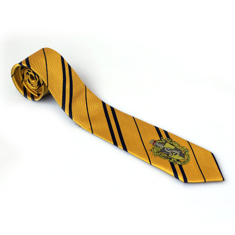 harry Necktie ties Gryffindor/Slytherin/Hufflepuff/Ravenclaw badge Necktie ties Cosplay accessories Costumes for children fans