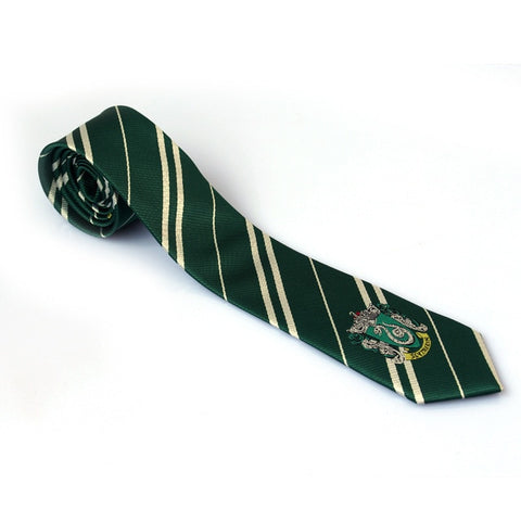 harry Necktie ties Gryffindor/Slytherin/Hufflepuff/Ravenclaw badge Necktie ties Cosplay accessories Costumes for children fans