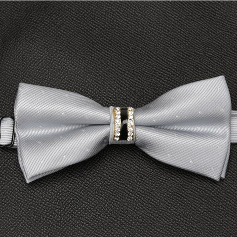 Men Luxurious Bowtie Groom Mens Striped Plaid Cravat Gravata Fashion Butterfly Wedding Bow Ties for Male Accessories Gifts Tie