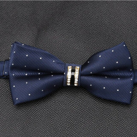 Men Luxurious Bowtie Groom Mens Striped Plaid Cravat Gravata Fashion Butterfly Wedding Bow Ties for Male Accessories Gifts Tie