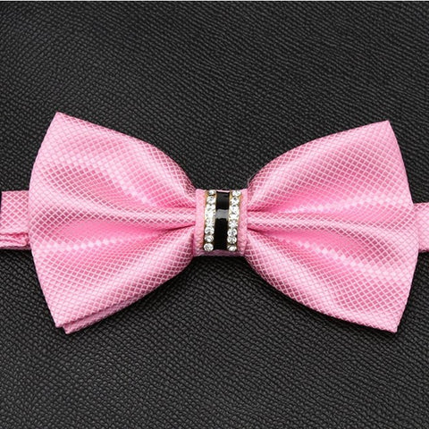 Men Luxurious Bowtie Groom Mens Striped Plaid Cravat Gravata Fashion Butterfly Wedding Bow Ties for Male Accessories Gifts Tie