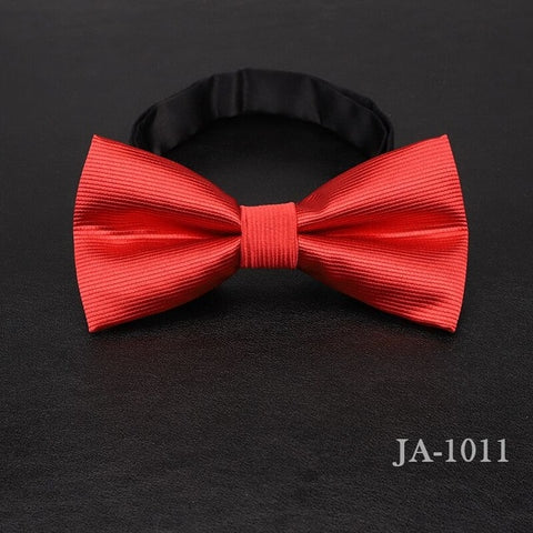 luxur bow tie men Jacquard Woven 100% Silk Solid Polka Dots Stripe Yellow Navy Blue red wedding gift butterfly black Boys bowtie