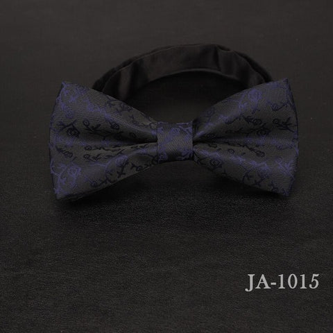 luxur bow tie men Jacquard Woven 100% Silk Solid Polka Dots Stripe Yellow Navy Blue red wedding gift butterfly black Boys bowtie