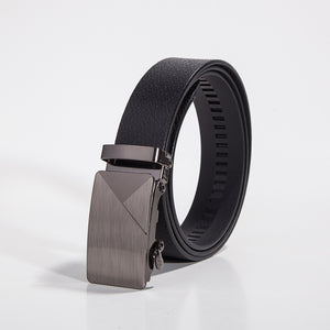 Business men's belt automatic buckle men's belt casual fashion conference formal dinner belt style trend