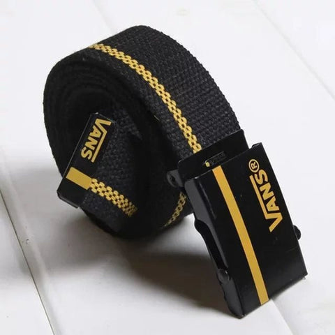 Mens Women's belt Waistband 110cm Black White Plaid Belt Canvas Checkerboard Belts Cummerbunds Canvas Waist Belts Casual Checker