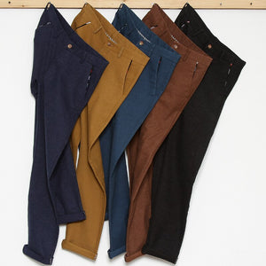 5 Color Men's Casual Pants Classic Style Sanding Slim Fit Solid Color Khaki Stretch Trousers Male Brand Clothes