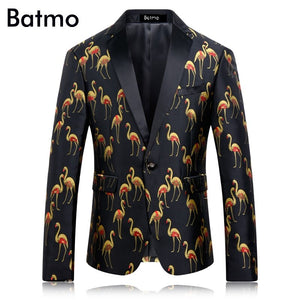 2019 New arrival autumn&winter printed Men's Blazer Casual Blazer For Men Blazer Nightclubs suit  Men Size S,M,L,XL,XXL,3XL,4XL