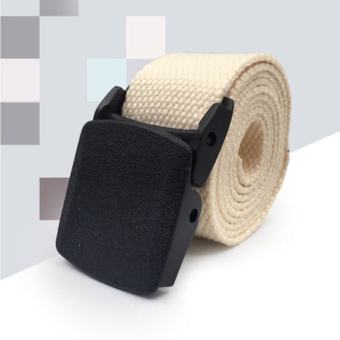 Men Elastic Stretch Waist Belt Black Canvas Stretch Braided Elastic Woven Leather Belt Wide Hot Metal Stretch Belt For Men