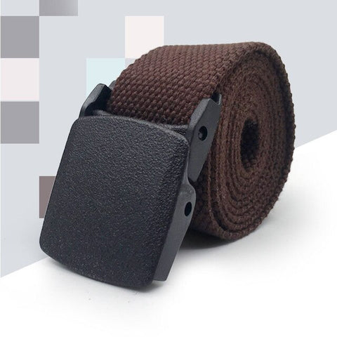 Men Elastic Stretch Waist Belt Black Canvas Stretch Braided Elastic Woven Leather Belt Wide Hot Metal Stretch Belt For Men