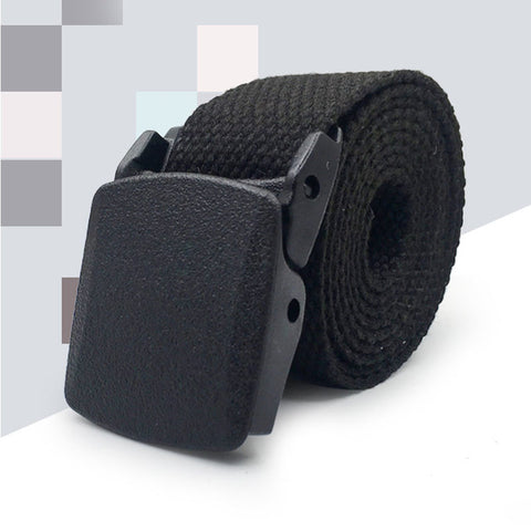 Men Elastic Stretch Waist Belt Black Canvas Stretch Braided Elastic Woven Leather Belt Wide Hot Metal Stretch Belt For Men