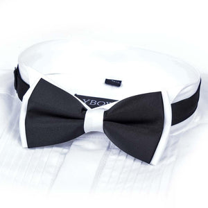 New Fashion Black and White Bowknot Formal Tie Men's Bowties for Boys Accessories Butterfly Cravat Bowtie Butterflies