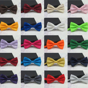 2017 Men's Ties Fashion Tuxedo Classic Mixed Solid Color Butterfly Tie Wedding Party Bowtie Bow Tie Ties for Men Gravata LD8006