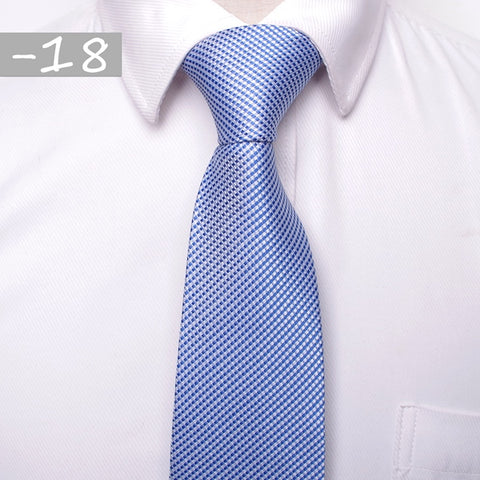 classic men business formal wedding tie 8cm stripe neck tie fashion shirt dress accessories