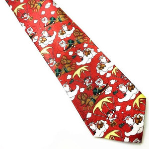 GUSLESON 2017 New Design Christmas Tie 9.5cm Style Men's Fashion Neckties Helloween Festival Tie Soft Designer Character Necktie