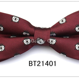 Formal Business Suit Bow Ties For Men Polyester Animal Cravats Fashion Adjustable Bowtie for Wedding Party Groom Butterfly