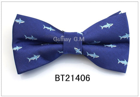 Formal Business Suit Bow Ties For Men Polyester Animal Cravats Fashion Adjustable Bowtie for Wedding Party Groom Butterfly