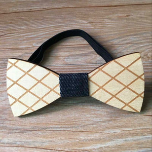 Fashion Original Wooden Bow Tiet Gentleman Groom wooden necktie Butterfly Wedding Party Bow Ties Butterfly Wooden Tie For Man