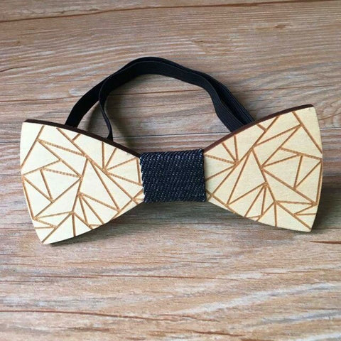 Fashion Original Wooden Bow Tiet Gentleman Groom wooden necktie Butterfly Wedding Party Bow Ties Butterfly Wooden Tie For Man