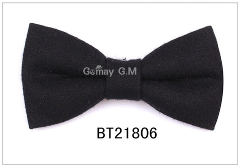 New Wool Bow Ties For Men Cravats Fashion Adjustable Woolen Bowtie for Wedding Party Groom Butterfly Adult Plaid Bowties