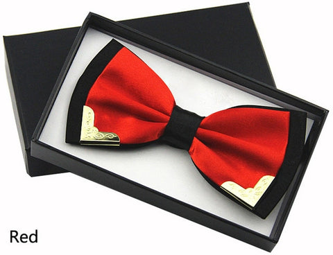 Luxury Boutique Bow Ties for Men Women White Shirt Butterfly Black Red Bow Tie Men Wedding Necktie Blue Bowtie Gravata Cravatta