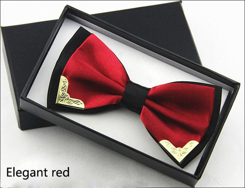 Luxury Boutique Bow Ties for Men Women White Shirt Butterfly Black Red Bow Tie Men Wedding Necktie Blue Bowtie Gravata Cravatta